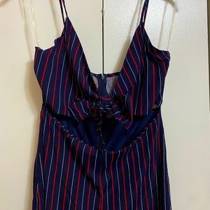 Tie up romper.